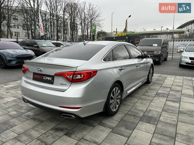 Серый Хендай Соната, объемом двигателя 2.36 л и пробегом 110 тыс. км за 9999 $, фото 10 на Automoto.ua