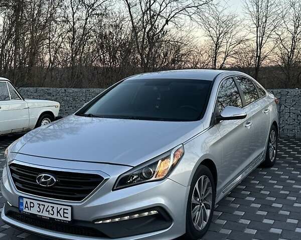 Серый Хендай Соната, объемом двигателя 2.4 л и пробегом 120 тыс. км за 10000 $, фото 1 на Automoto.ua