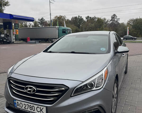 Хендай Соната 2015 в Киеве на Automoto.ua Серый Хендай Соната, объемом двигателя 2.36 л и пробегом 160 тыс. км за 10000 $, фото 4 на Automoto.ua