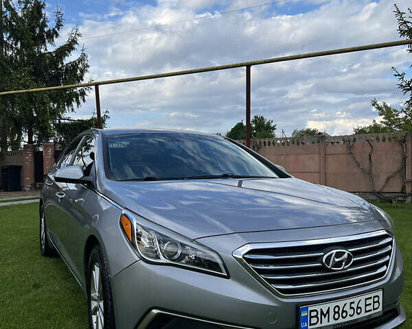Серый Хендай Соната, объемом двигателя 2.36 л и пробегом 174 тыс. км за 10600 $, фото 4 на Automoto.ua