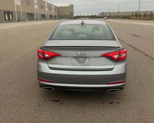 Серый Хендай Соната, объемом двигателя 2.36 л и пробегом 140 тыс. км за 14200 $, фото 1 на Automoto.ua