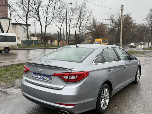 Сірий Хендай Соната, об'ємом двигуна 2.4 л та пробігом 160 тис. км за 9500 $, фото 4 на Automoto.ua