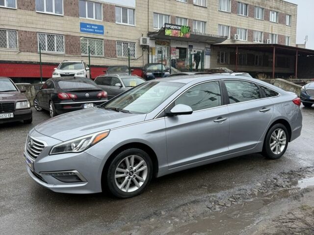 Серый Хендай Соната, объемом двигателя 2.4 л и пробегом 160 тыс. км за 9500 $, фото 5 на Automoto.ua