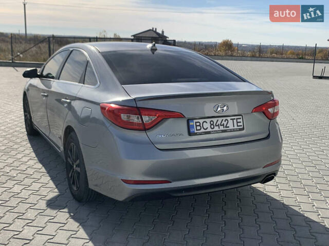 Серый Хендай Соната, объемом двигателя 2.36 л и пробегом 40 тыс. км за 11800 $, фото 9 на Automoto.ua