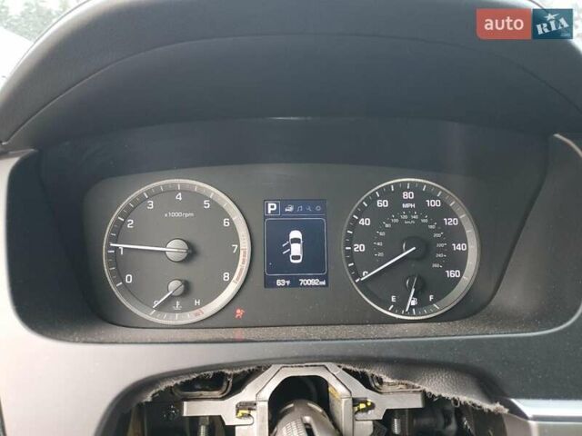 Сірий Хендай Соната, об'ємом двигуна 2.36 л та пробігом 70 тис. км за 1600 $, фото 8 на Automoto.ua