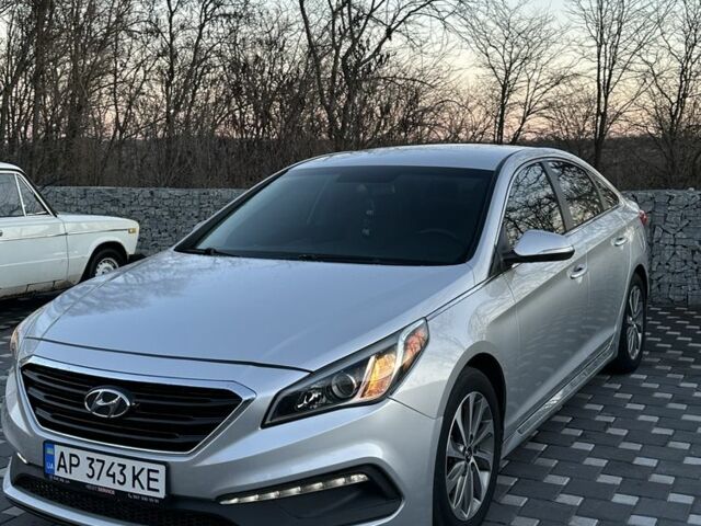 Серый Хендай Соната, объемом двигателя 2.4 л и пробегом 120 тыс. км за 10000 $, фото 2 на Automoto.ua