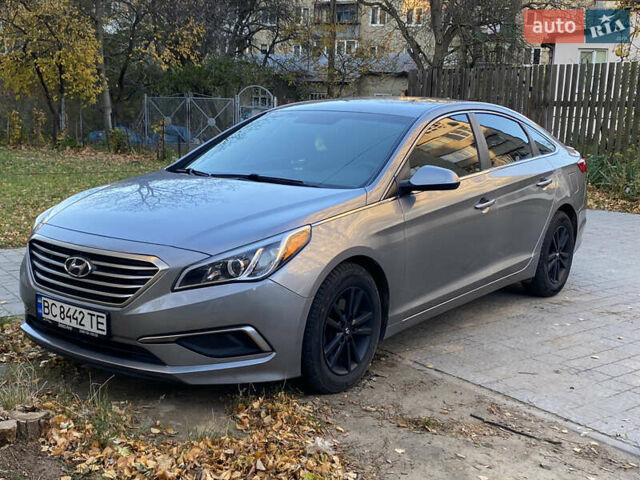 Серый Хендай Соната, объемом двигателя 2.36 л и пробегом 40 тыс. км за 10700 $, фото 9 на Automoto.ua