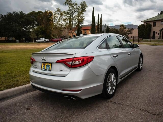 Серый Хендай Соната, объемом двигателя 2.4 л и пробегом 76 тыс. км за 5700 $, фото 4 на Automoto.ua