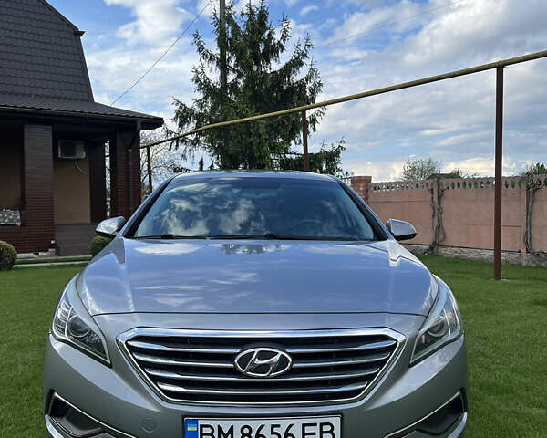 Серый Хендай Соната, объемом двигателя 2.36 л и пробегом 174 тыс. км за 10600 $, фото 8 на Automoto.ua