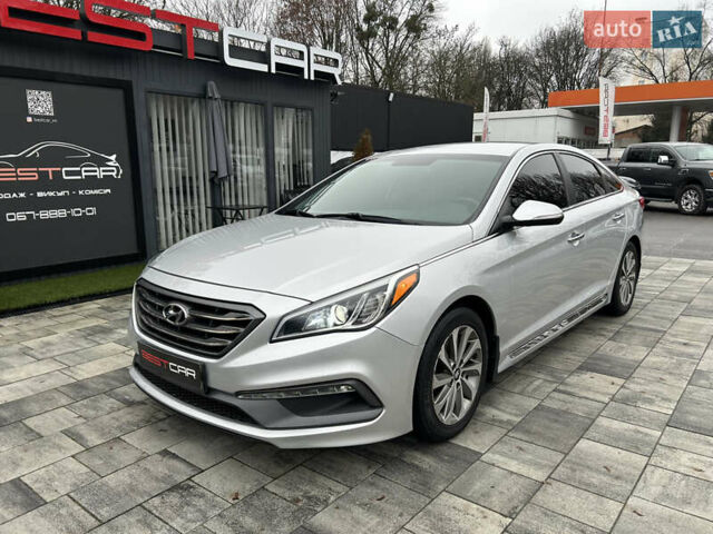 Серый Хендай Соната, объемом двигателя 2.36 л и пробегом 110 тыс. км за 9999 $, фото 1 на Automoto.ua