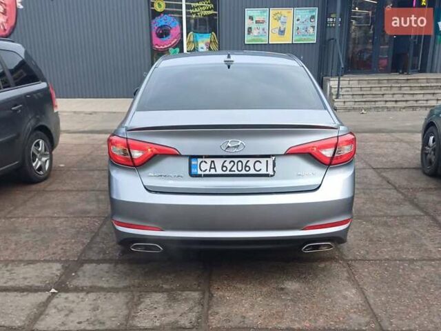 Хендай Соната 2015 у Золотоноше на Automoto.ua Сірий Хендай Соната, об'ємом двигуна 2.36 л та пробігом 90 тис. км за 11300 $, фото 9 на Automoto.ua