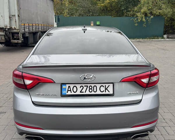 Хендай Соната 2015 в Киеве на Automoto.ua Серый Хендай Соната, объемом двигателя 2.36 л и пробегом 160 тыс. км за 10000 $, фото 6 на Automoto.ua