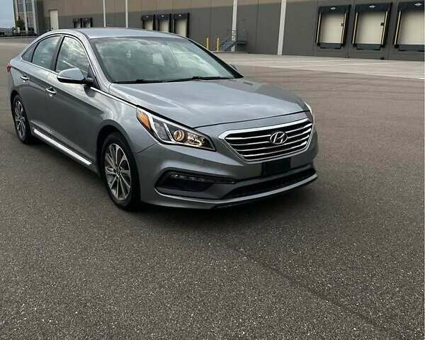 Серый Хендай Соната, объемом двигателя 2.36 л и пробегом 140 тыс. км за 14200 $, фото 4 на Automoto.ua