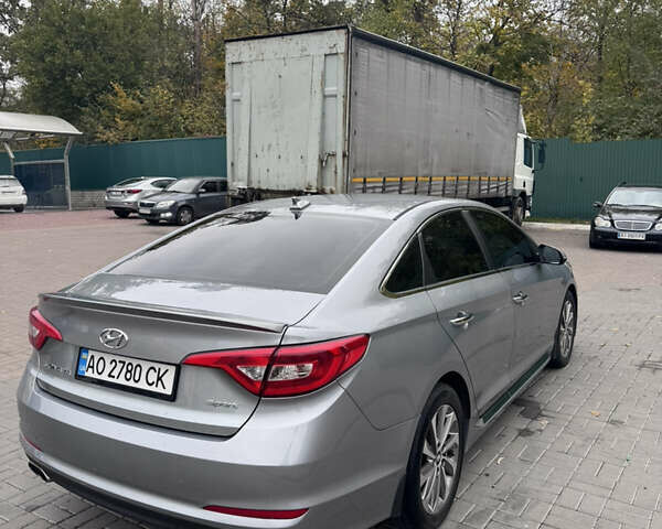 Хендай Соната 2015 в Киеве на Automoto.ua Серый Хендай Соната, объемом двигателя 2.36 л и пробегом 160 тыс. км за 10000 $, фото 7 на Automoto.ua