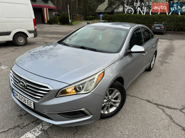 Серый Хендай Соната, объемом двигателя 2.36 л и пробегом 93 тыс. км за 9800 $, фото 2 на Automoto.ua