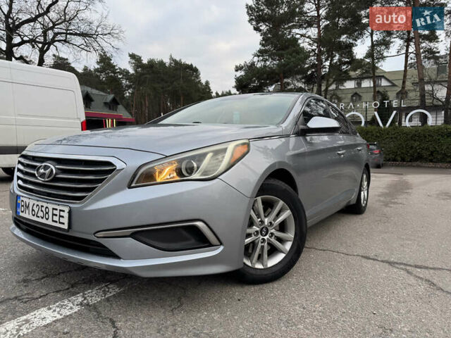 Серый Хендай Соната, объемом двигателя 2.36 л и пробегом 93 тыс. км за 9800 $, фото 3 на Automoto.ua
