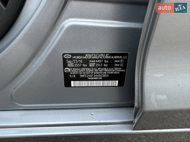 Серый Хендай Соната, объемом двигателя 2.36 л и пробегом 93 тыс. км за 9800 $, фото 33 на Automoto.ua
