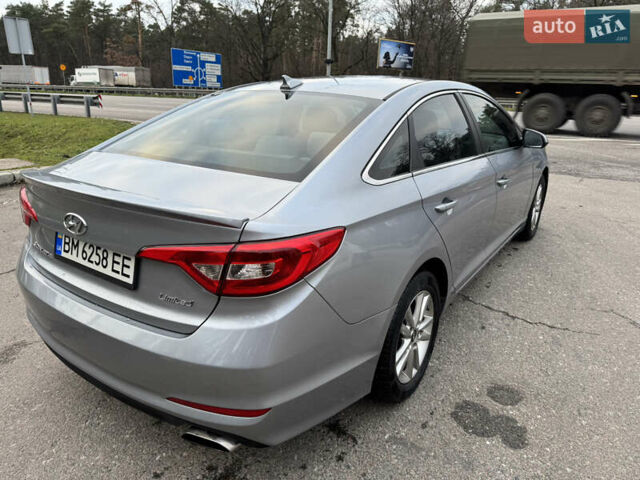 Серый Хендай Соната, объемом двигателя 2.36 л и пробегом 93 тыс. км за 9800 $, фото 12 на Automoto.ua