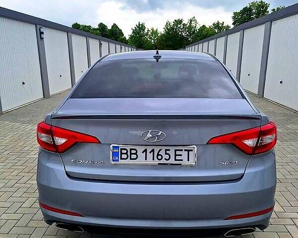 Серый Хендай Соната, объемом двигателя 2.4 л и пробегом 160 тыс. км за 10000 $, фото 7 на Automoto.ua