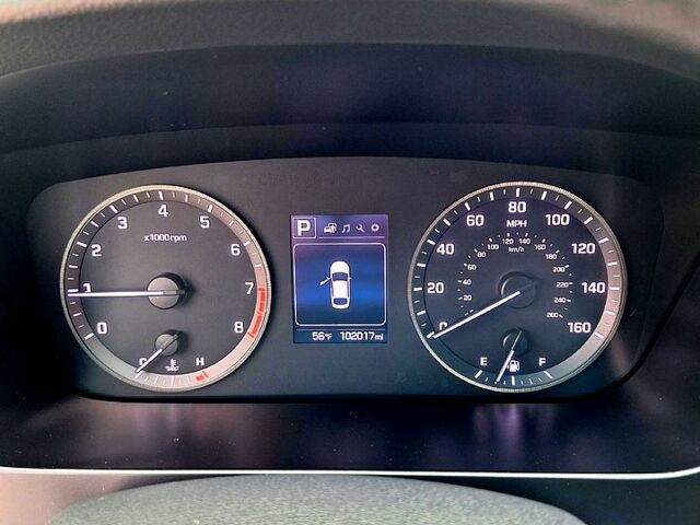 Серый Хендай Соната, объемом двигателя 2.4 л и пробегом 160 тыс. км за 10000 $, фото 7 на Automoto.ua