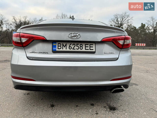 Серый Хендай Соната, объемом двигателя 2.36 л и пробегом 93 тыс. км за 9800 $, фото 11 на Automoto.ua
