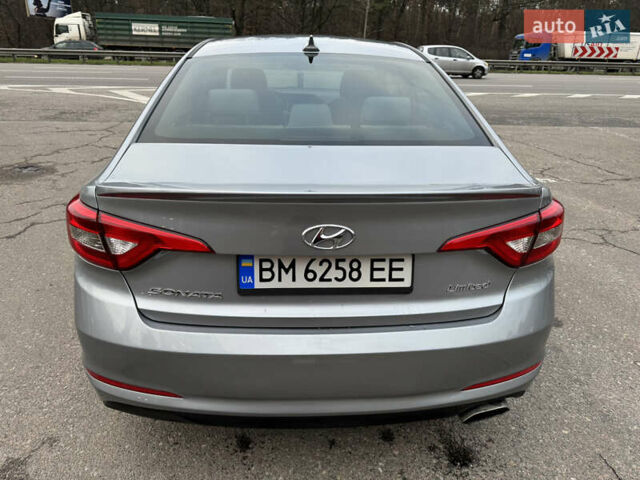 Серый Хендай Соната, объемом двигателя 2.36 л и пробегом 93 тыс. км за 9800 $, фото 10 на Automoto.ua