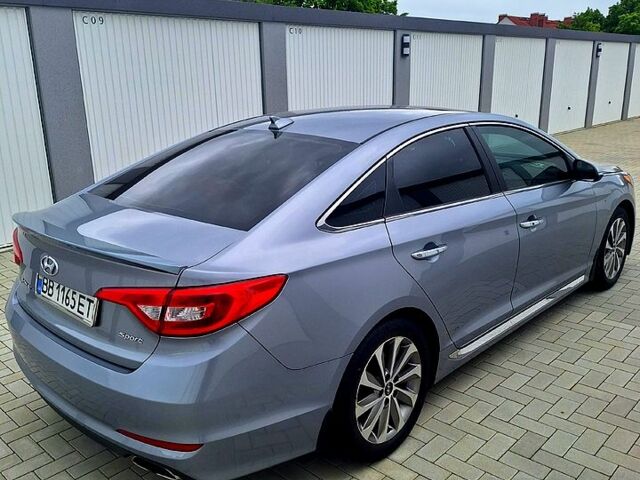 Серый Хендай Соната, объемом двигателя 2.4 л и пробегом 160 тыс. км за 10000 $, фото 1 на Automoto.ua