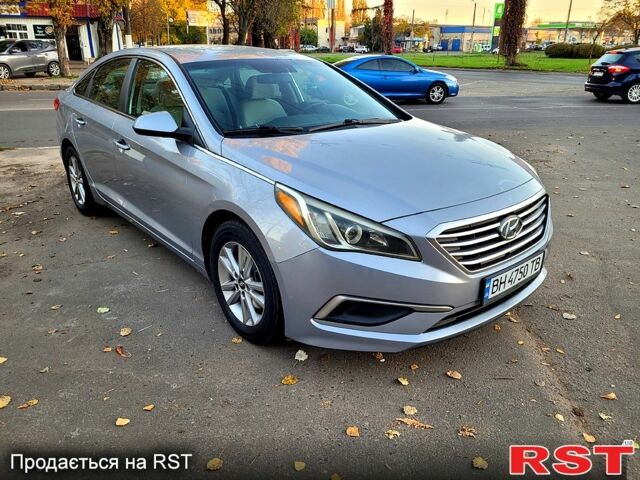 Сірий Хендай Соната, об'ємом двигуна 2.4 л та пробігом 185 тис. км за 8200 $, фото 1 на Automoto.ua
