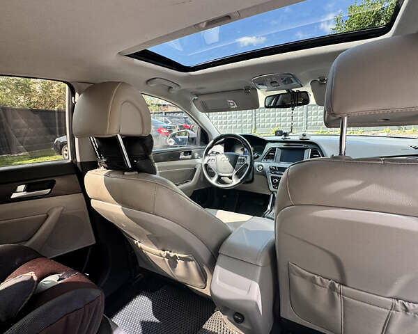 Серый Хендай Соната, объемом двигателя 2.36 л и пробегом 280 тыс. км за 10500 $, фото 17 на Automoto.ua