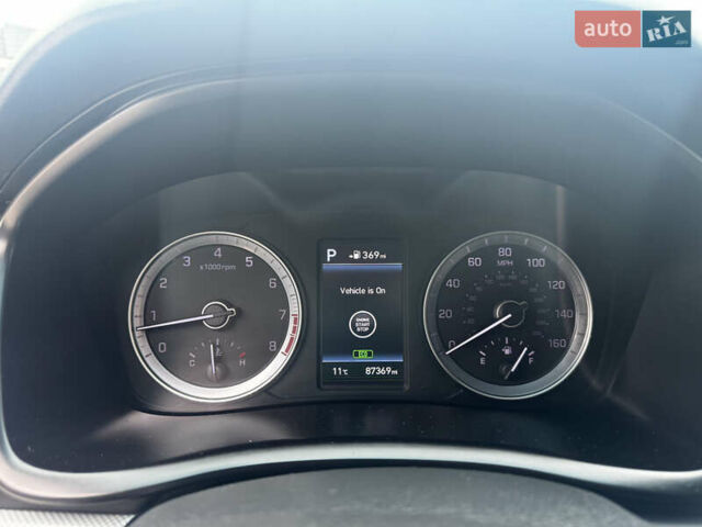 Серый Хендай Соната, объемом двигателя 2.4 л и пробегом 133 тыс. км за 13850 $, фото 27 на Automoto.ua