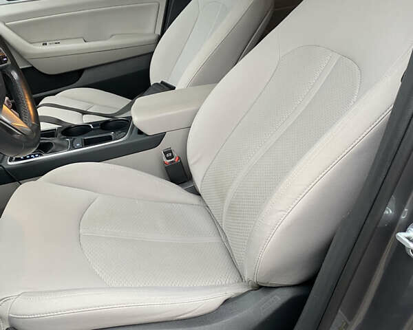 Серый Хендай Соната, объемом двигателя 2.4 л и пробегом 75 тыс. км за 13700 $, фото 22 на Automoto.ua