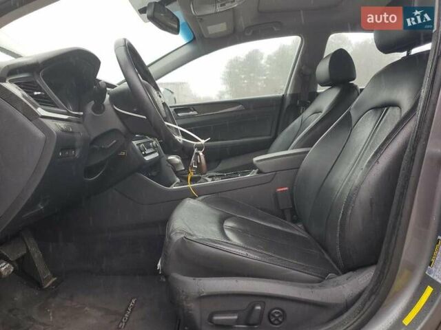 Серый Хендай Соната, объемом двигателя 2.4 л и пробегом 138 тыс. км за 1900 $, фото 6 на Automoto.ua