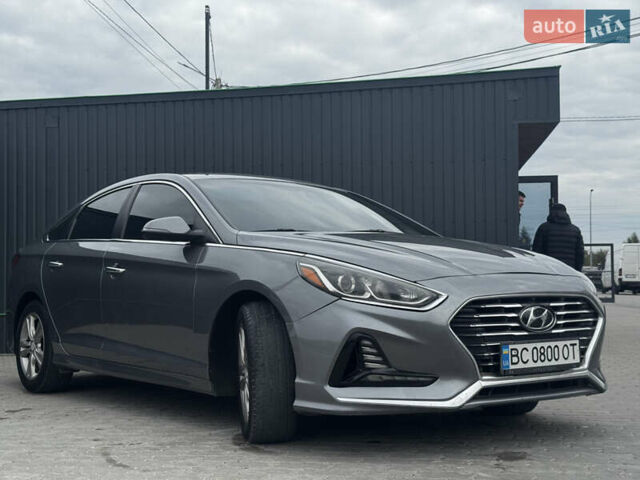 Серый Хендай Соната, объемом двигателя 2.4 л и пробегом 133 тыс. км за 13850 $, фото 14 на Automoto.ua