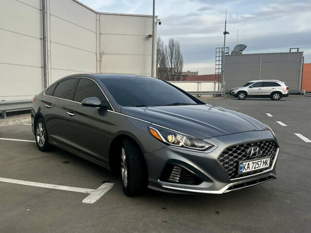 Серый Хендай Соната, объемом двигателя 2.36 л и пробегом 109 тыс. км за 14500 $, фото 3 на Automoto.ua