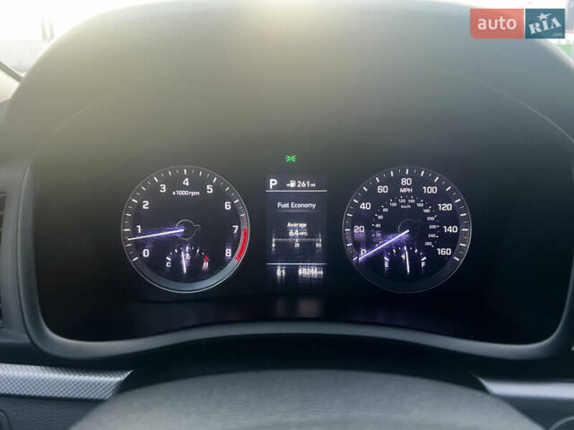 Серый Хендай Соната, объемом двигателя 2.36 л и пробегом 109 тыс. км за 14500 $, фото 11 на Automoto.ua