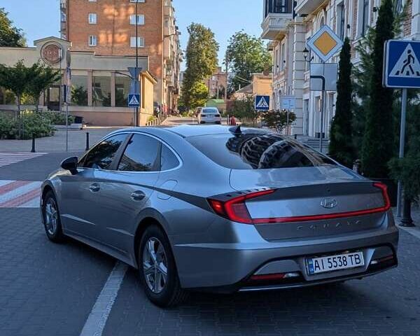 Серый Хендай Соната, объемом двигателя 2.5 л и пробегом 58 тыс. км за 19300 $, фото 12 на Automoto.ua