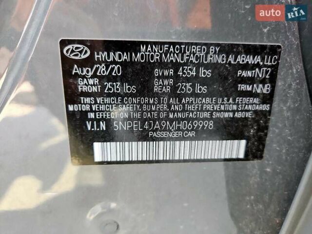 Серый Хендай Соната, объемом двигателя 2.5 л и пробегом 118 тыс. км за 4200 $, фото 11 на Automoto.ua