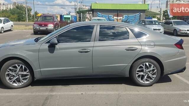 Серый Хендай Соната, объемом двигателя 2.5 л и пробегом 38 тыс. км за 25500 $, фото 16 на Automoto.ua