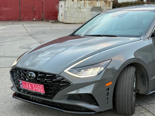 Серый Хендай Соната, объемом двигателя 2.5 л и пробегом 29 тыс. км за 21500 $, фото 5 на Automoto.ua