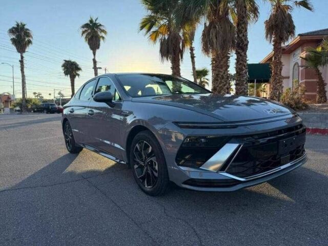 Серый Хендай Соната, объемом двигателя 2.5 л и пробегом 10 тыс. км за 10300 $, фото 6 на Automoto.ua