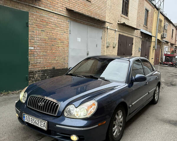 Синий Хендай Соната, объемом двигателя 2.7 л и пробегом 176 тыс. км за 3500 $, фото 10 на Automoto.ua