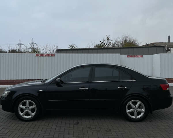 Синій Хендай Соната, об'ємом двигуна 2.4 л та пробігом 226 тис. км за 7200 $, фото 4 на Automoto.ua