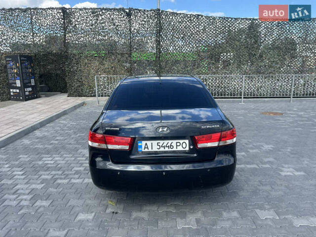 Синий Хендай Соната, объемом двигателя 2.36 л и пробегом 345 тыс. км за 5999 $, фото 5 на Automoto.ua