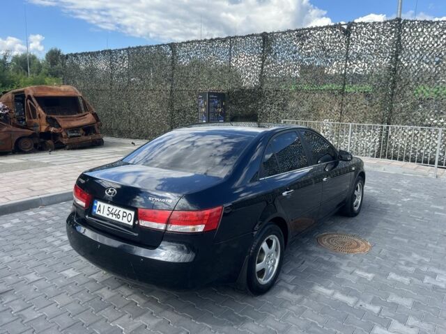 Синій Хендай Соната, об'ємом двигуна 2.4 л та пробігом 340 тис. км за 6000 $, фото 5 на Automoto.ua