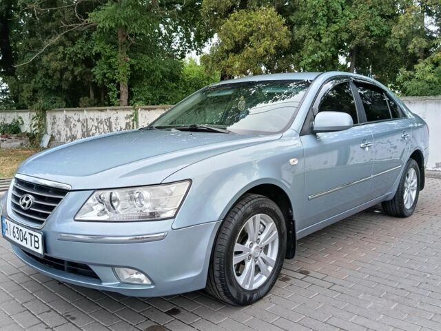 Синий Хендай Соната, объемом двигателя 2 л и пробегом 172 тыс. км за 7500 $, фото 12 на Automoto.ua