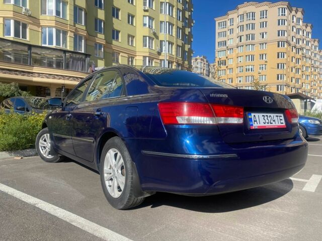 Синій Хендай Соната, об'ємом двигуна 2 л та пробігом 380 тис. км за 5191 $, фото 2 на Automoto.ua