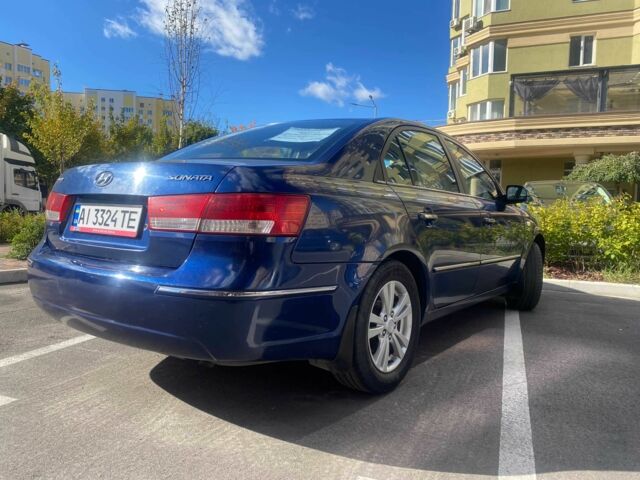 Синій Хендай Соната, об'ємом двигуна 2 л та пробігом 380 тис. км за 5191 $, фото 1 на Automoto.ua