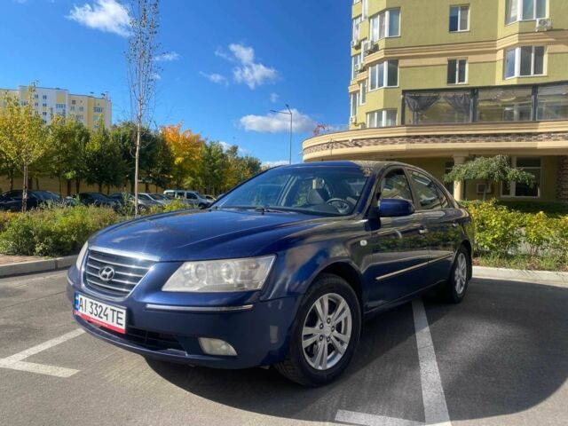 Синій Хендай Соната, об'ємом двигуна 2 л та пробігом 380 тис. км за 5191 $, фото 3 на Automoto.ua