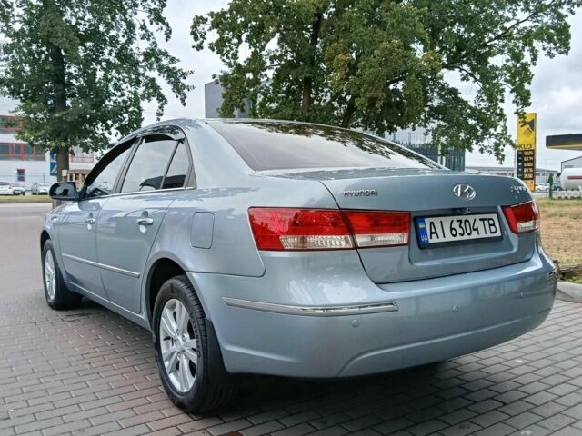 Синий Хендай Соната, объемом двигателя 2 л и пробегом 172 тыс. км за 7500 $, фото 8 на Automoto.ua