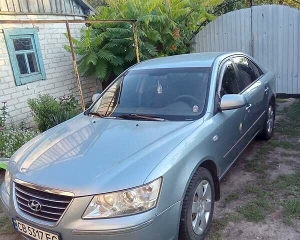 Синий Хендай Соната, объемом двигателя 2 л и пробегом 263 тыс. км за 5900 $, фото 11 на Automoto.ua